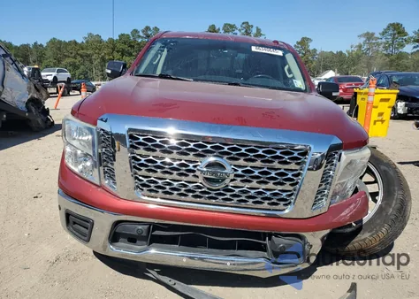 2018 Nissan Titan Sv из США, поврежденный, VIN 1N6AA1E68JN502938